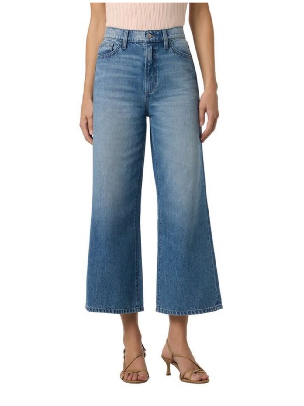 Joe's Jeans Womens  Wide Leg Crop Valenzuela Jean Size 28